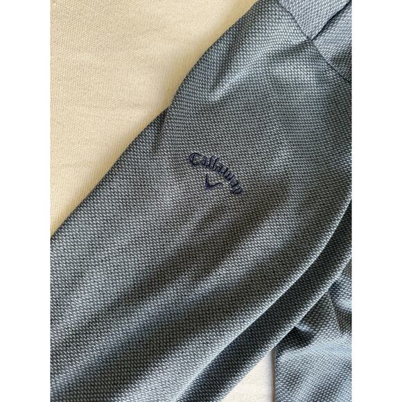 Callaway Men's Blue Quarter Zip Sweater with Pockets Size XL - Picture 5 of 7